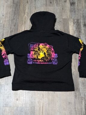 Empyre Black Hooded Pullover with Logo Tag